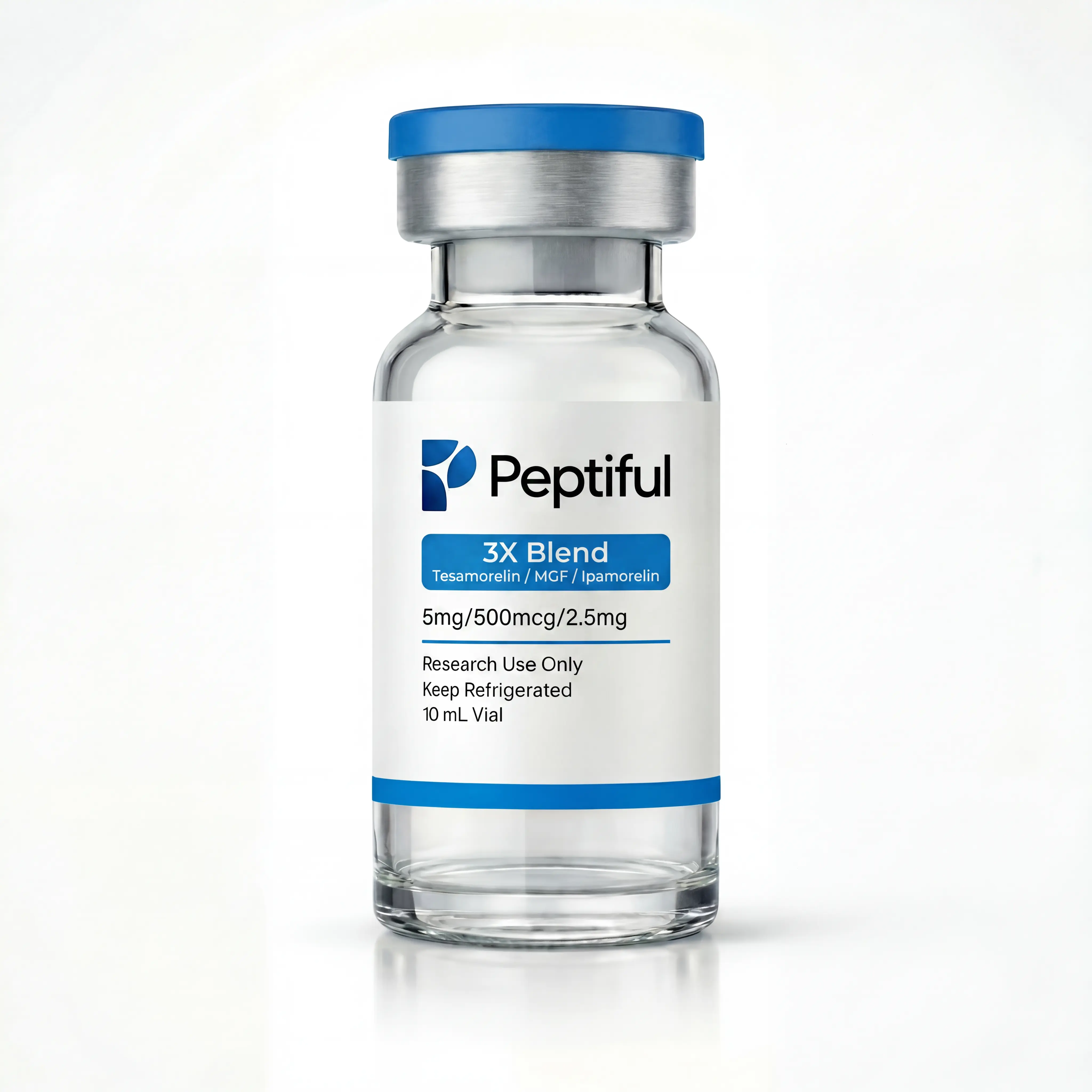 3X Blend Tesamorelin + MGF + Ipamorelin